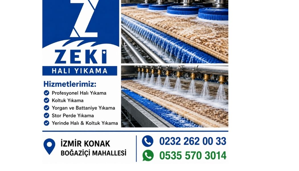 Konak Boğaziçi Mahallesi'nde Profesyonel Halı Yıkama Hizmeti